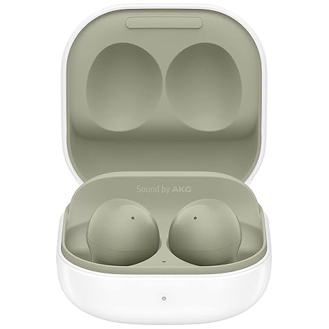 SAMSUNG Galaxy Buds2 True Wireless Noise Cancelling Bluetooth Earbuds - Olive