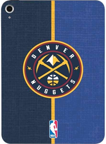Skinit Decal Tablet Skin Compatible with iPad 11th Gen (2025) - Officially Licensed NBA Denver Nuggets Hardwood Classics Design