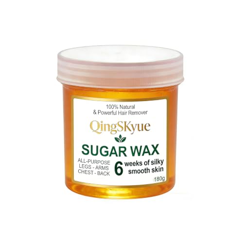 Sugar Wax Kit 180g Sugaring Kit for Hair Removal: for Legs Back Arms Chest Underarms Eyebrow Body - 20260703