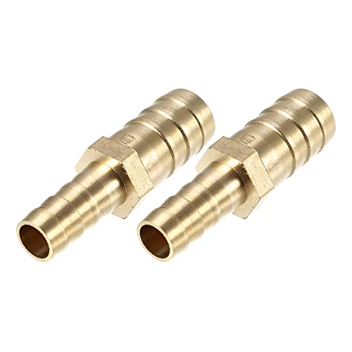 Manguera de 14mm a 10mm con conector de latón resistente X AUTOHAUX 2
