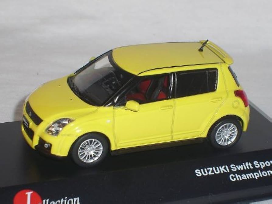 J-Collection Suzuki Swift Sport Yellow 1/43 Model Car Model