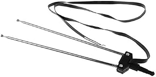 Almencla Antenna Indoor Rabbit Ear for Digital HDTV Frequency Range 45-230MHZ