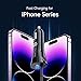 Syncwire iPhone Car Charger - Upgrade [Apple MFi Certified] 4.8A/24W Car Charging Adapter with Built-in Coiled Lightning Cable for Apple iPhone 14/13/12/11/Xs/XS Max/XR/X/8/7/6 Plus, iPad & More