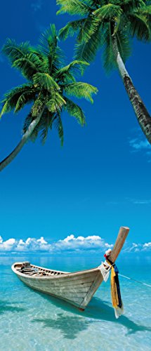 Preisvergleich Produktbild Idealdecor Fototapete Tür, Bunt