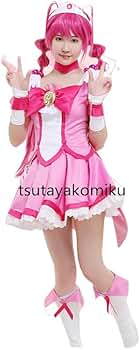スマイルプリキュア　キュアハッピー　コスプレ衣装 Amazon.co.jp: shop2019コスプレ衣装スマイルプリキュア風