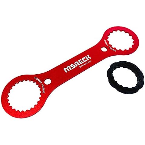 MSRECK Bicycle Multifunctional BB Wrench Bottom Bracket Wrench Tool Cover