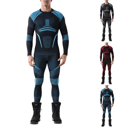 Sous-vêtements thermiques homme ensemble 2 pièces thermoactif et respirant