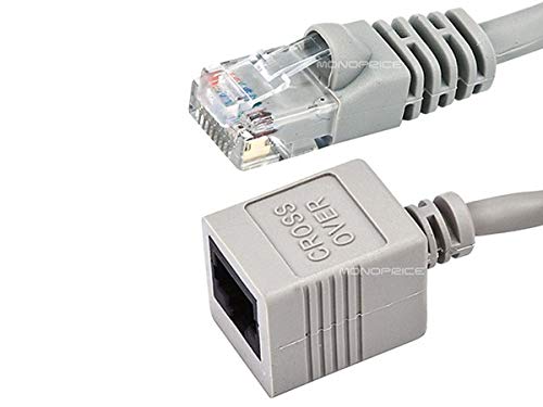 Cable Patch Ethernet Cat5e UTP 8 pulgadas Monoprice miniatura 2