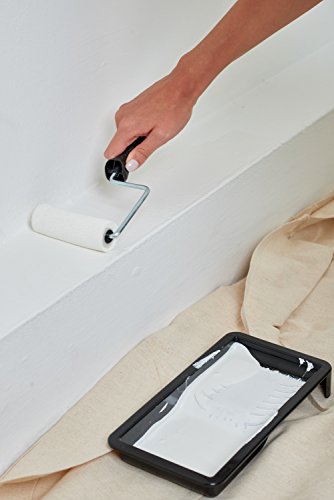 Coral 43102 Max Coat Paint Roller Kit - 4 Inch Mini Rollers for Emulsion/Gloss - 4 Pc Set - Black Paint Tray - Small Paint Roller Kit/Wall Painting - Essential Paint Roller Kit for House Painting - Image 10