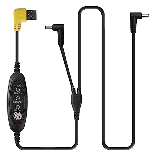 Smarkey 冷却服 昇圧ケーブル 7.4Ｖ 8.4V ファン USB to DC 変換 ケーブル 空調作業服 5V 7.4V 変換 昇圧 コード 作業服 ケーブルのみ バッテリー 接続 空調ベスト クールウェア ファン付き作業服