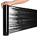 RAGO Stretchfolie Schwarze folie für möbel Hand Stretchfolie rollen I Palettenfolie Handfolie Wickelfolie I Verpackungsmaterial (7,5 x 7,5 x 40 cm) 0,9 kg I 150m Länge