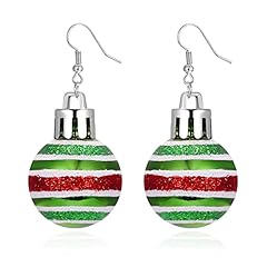 Green Ball Earring