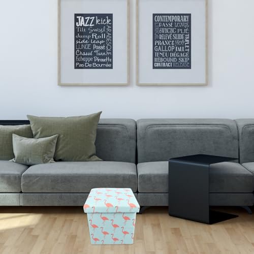 Tabouret de rangement pliable gain de place pour petits espaces