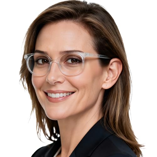 OCCI CHIARI Blue Light Reading Glasses Women Computer Round