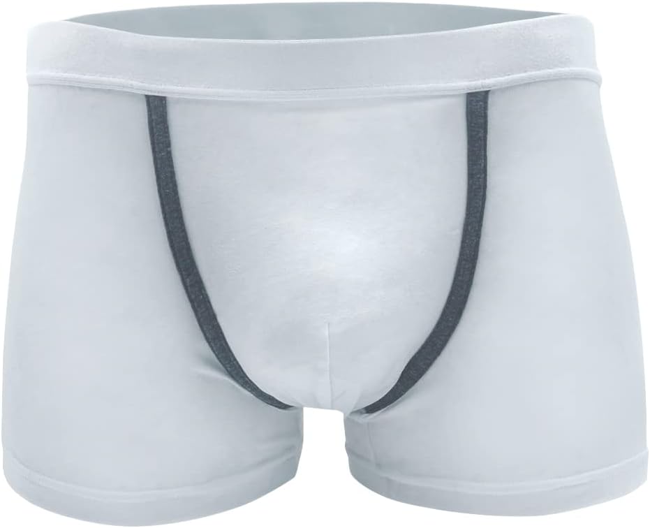 6 Boxer Uomo Liabel 100% Cotone - Mutande Comfort, Bianchi E Colorati, Made In Italy - Foto 8