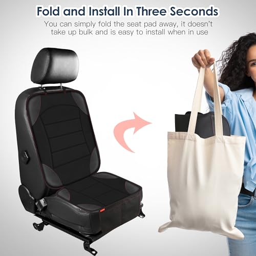 Sinvitron Car Seat Protector 2-Pack Black