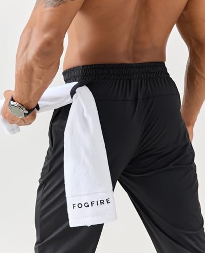 Mens Joggers with Zipper Pockets Lightweight Athletic Workout Sweatpants Quick Dry Tapered Track Pants for Running3