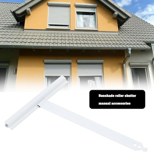 EMSea 2 Stück Roller Garagentor T Clip Ersatzteile Rollladen Verbindung Verriegelungsfeder mit Schwalbenschwanz Mini Federung für Garagentor Rollladen