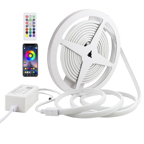 Tira LED RGB 20FT COB Impermeable IP67 Dimmable