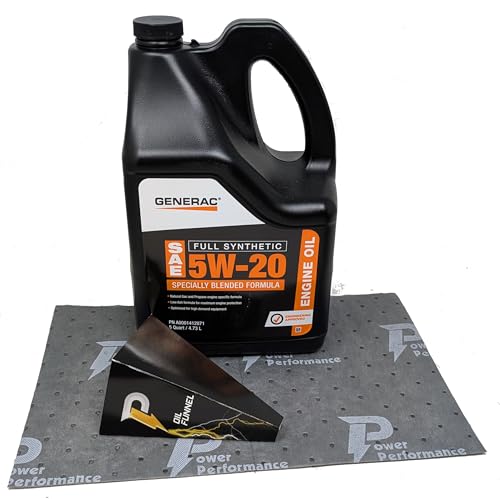 Aceite de motor sintético 5W-20 Generac 5 Quart miniatura 1