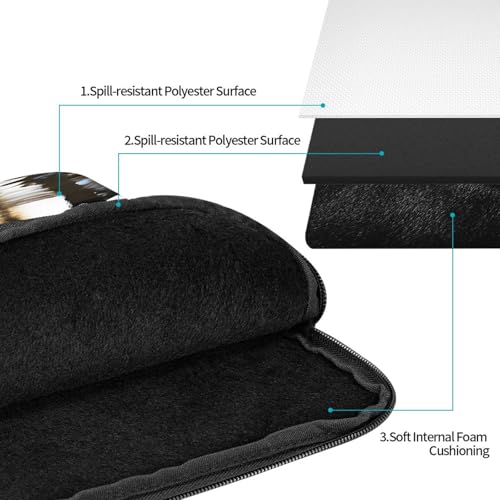 Housse pour ordinateur portable 15 pouces contre les chocs et les rayures PC - 5