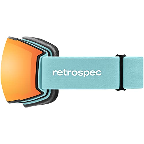 Retrospec Zenith Ski & Snowboard Snow Goggles For Men And Women With Toric Lens - Otg (Over The Glasses) Design And 100% Uv Protection For Skiing And Snowboarding #TOP2