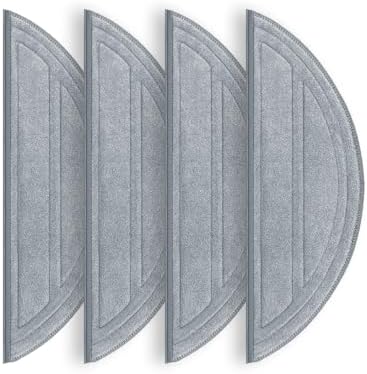 4-Pack Replacement mop Pads for Roborock Q10 S5/Q10 S5+ Robot Vac...