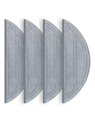 4-Pack Replacement mop Pads for Roborock Q10 S5/Q10 S5+ Robot Vac...