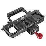 SMALLRIG Offset Plate Kit for BMPCC 4K and 6K Compatible with DJI Ronin S Zhiyun Crane 2 Moza Air 2 - BSS2403