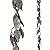 Aifeorzo 8.5 FT Rain Chain, Rain Chains for Gutters, Metal Rain Chain Downspouts, Circle with Leaves Rain Gutter Chains, Metal Rain Catcher for Outside, Decorative Your House and Garden, Verdigris