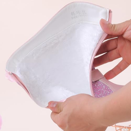 Girls Winter Low Heels Warm Fur Boots Glitter Rhinestone Bowknot Princess Boots4