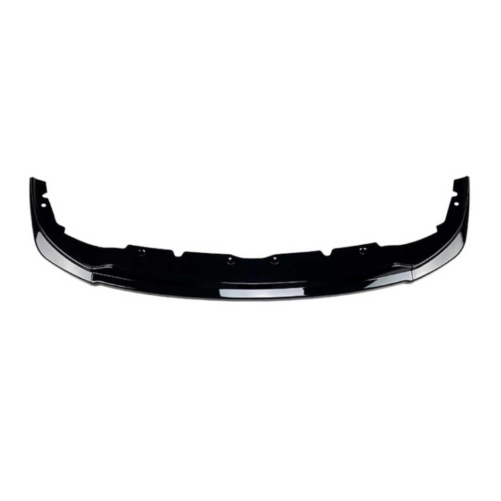 Spoiler de lèvre de pare-chocs M Sport pour BMW Série 1 F40 noir brillant
