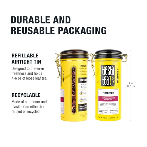 Tiesta Tea Fireberry Cranberry Hibiscus Rooibos