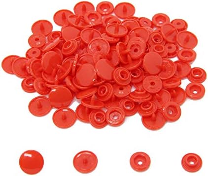 200 KAM Size 20 T5 Resin Plastic Snaps Buttons for Clothing Crafts