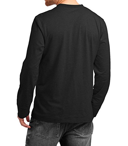 Image of fanideaz Men's Cotton Full Sleeve Henley T Shirts for Men