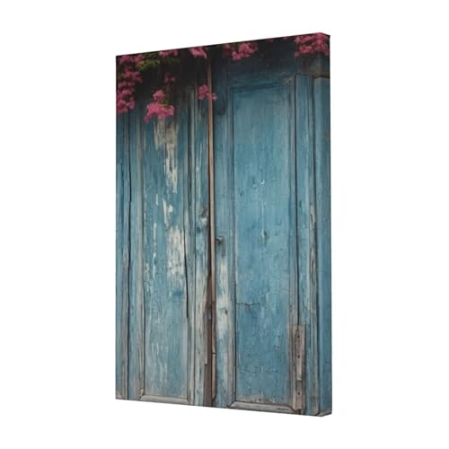 Tableau sur toile prêt à accrocher pour embellir un mur blanc de salon