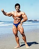 SAMIR BANNOUT BODY BUILDING MR. OLYMPIA 8X10 SPORTS ACTION PHOTO (QQ)