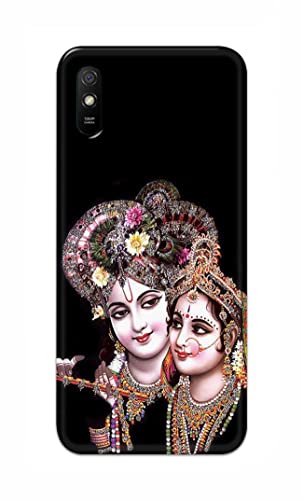 Image of PRINTFIDAA� Printed Hard Back Cover Case for Mi Redmi 9i | Mi Redmi 9i Sport Back Cover (Radha Krishna) -2808