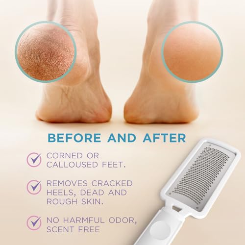 Image of Lee Beauty Professional Callus Remover for Feet-Rasp Foot File Scrubber for Dead Skin Remover for Cracked Heels & Dry Skin-Sturdy Scraper Tool, Easy to Use & Clean-Pedicure Supplies for Smooth Foot