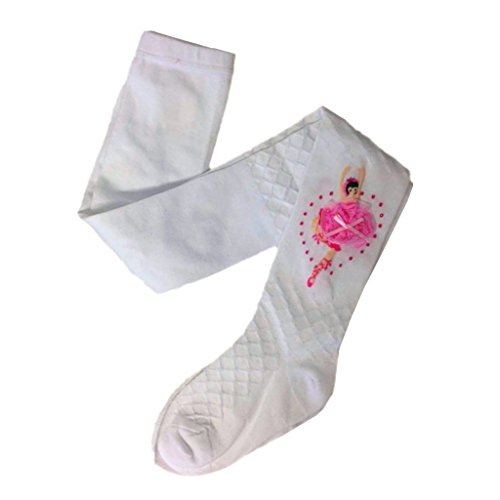 DreamHigh Girls Ballet Girl Pattern Hosiery Cotton Overall Bottom Dance Tights
