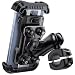 Lamicall Motorcycle Phone Mount Holder - [Dual Vibration Dampener] [Metal Adjustment Arm] Motorcycle Cell Phone Holder, Bike Handlebar Phone Mount, Gifts for iPhone 16 15 14 Pro Max, 4.7-6.7" Phones