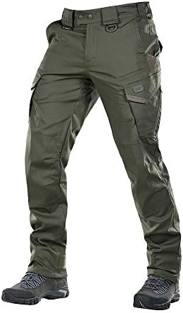 M-Tac Aggressor Flex Tactical Cargo Pants for Men – Durable Rip-S...