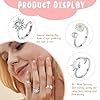3Pcs Fidget Rings for Stress Relief, Anxiety Rings for Adults & Kids, Adjustable Spinner Rings for Calming, Focus & Relaxation, Anxiety Relief #2