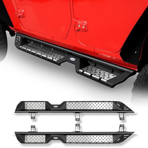 Estribos Hooke Road para Jeep Wrangler JL Unlimited 4 Puertas