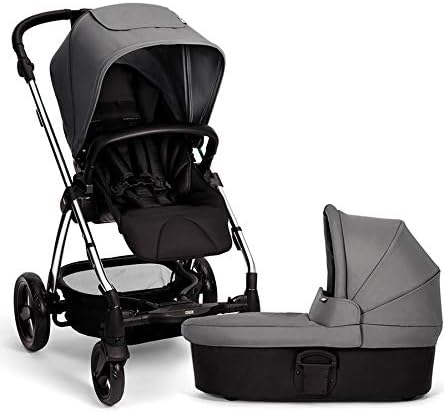 Mamas & Papas Sola2 Stroller and Bassinet, Grey