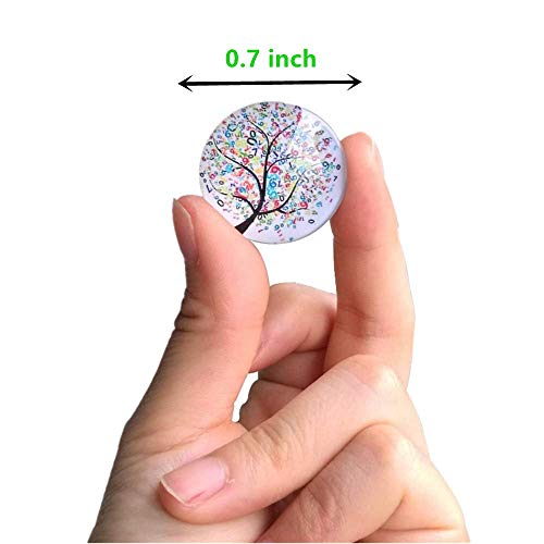 50 hermosos imanes decorativos de cristales pequeños miniatura 2