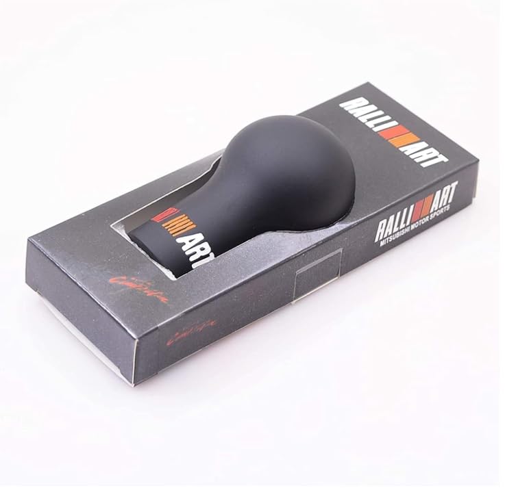 自動車部品ラリー アート カー マニュアル シフト ノブReplacement for三菱ランサーV3 / EVO用ギアシフトノブ5速（ カラー名: ブラックレジン ）