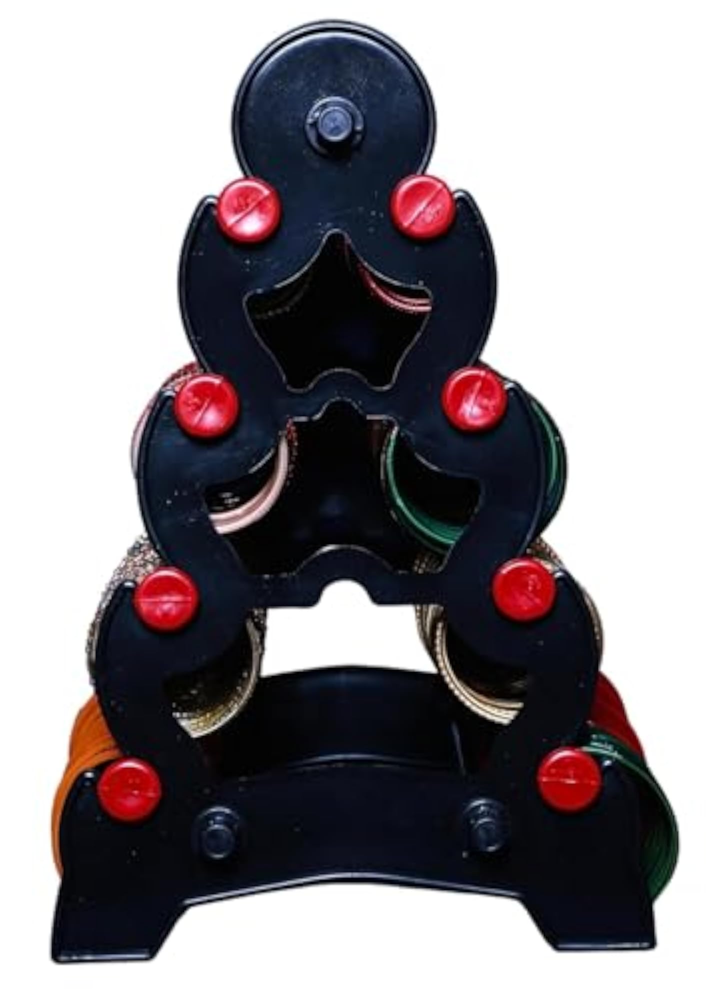 Plastic Bangle Stand for Jewellery Display, Black