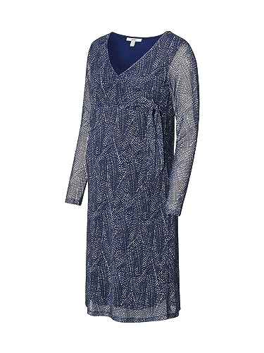 Robe allaitement imprimé allover idéale pour les sorties en poussette