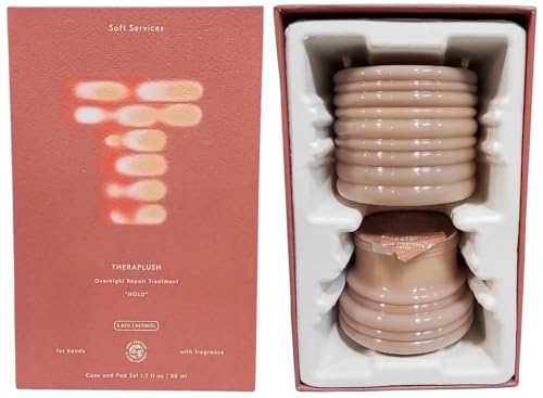 Soft Services Theraplush Hold Overnight Repair Hand Cream Case and